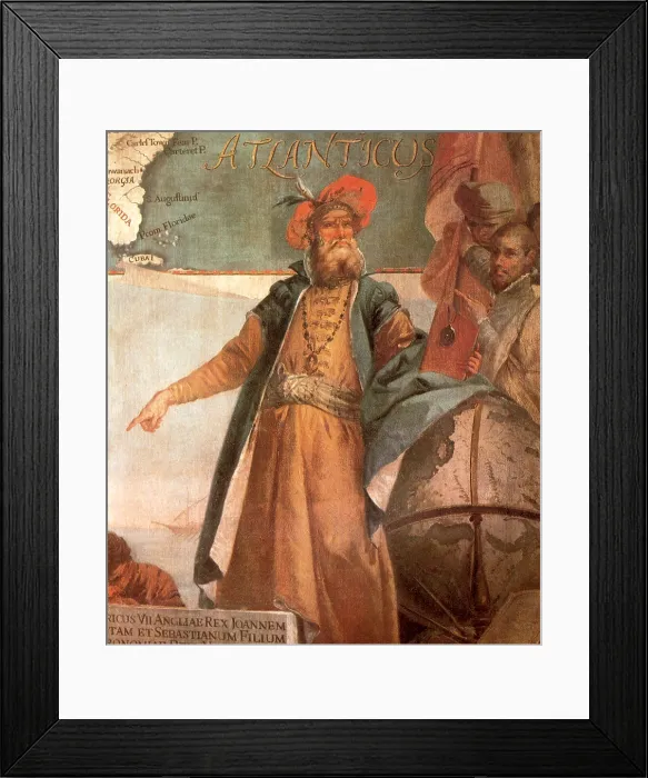 Framed Print : John Cabot, Italian Explorer