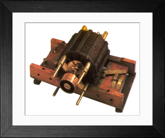 Framed Print : Induction Motor Framed Print : Induction Motor