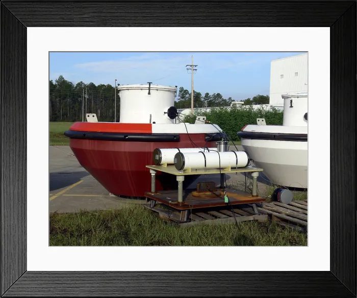 Framed Print : Tsunami Buoy with Pressure Sensor Framed Print : Tsunami Buoy with Pressure Sensor