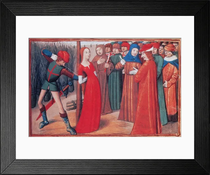 Framed Print : Joan of Arc, French National Heroine Framed Print : Joan of Arc, French National Heroine