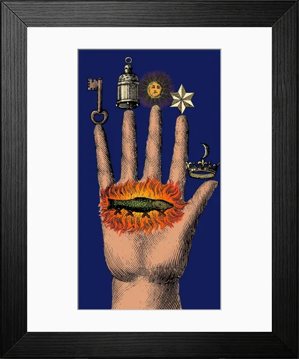 Framed Print : Alchemical Symbols Framed Print : Alchemical Symbols