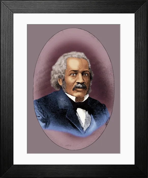 Framed Print : James McCune Smith, American Physician and Author Framed Print : James McCune Smith, American Physician and Author