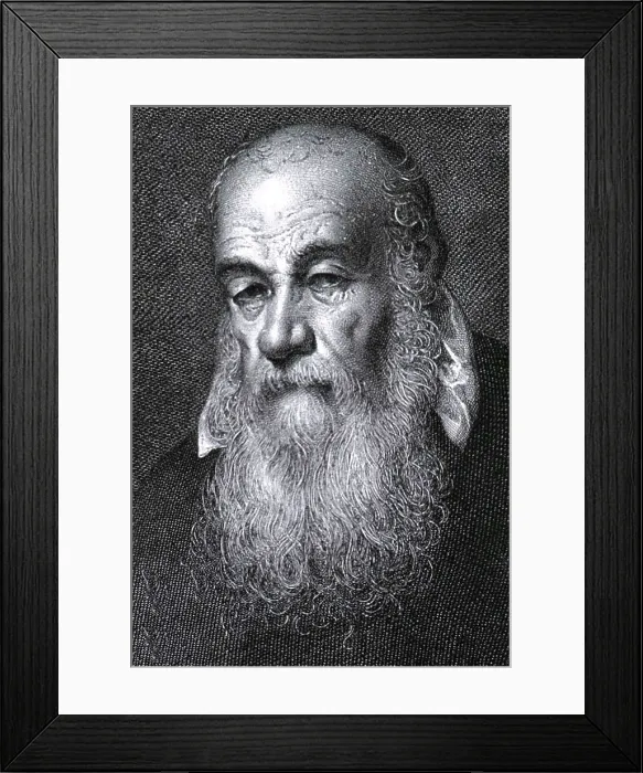 Framed Print : Galileo Galilei, Italian Polymath Framed Print : Galileo Galilei, Italian Polymath