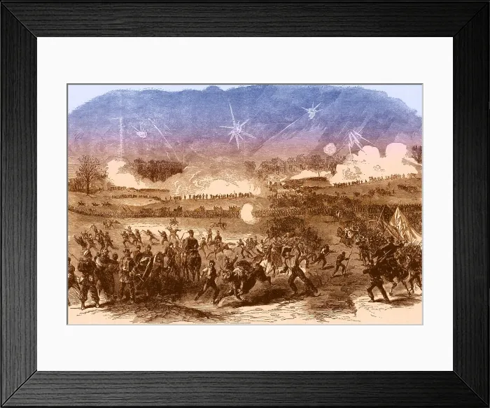 Framed Print : Battle of Chancellorsville, 1863 Framed Print : Battle of Chancellorsville, 1863