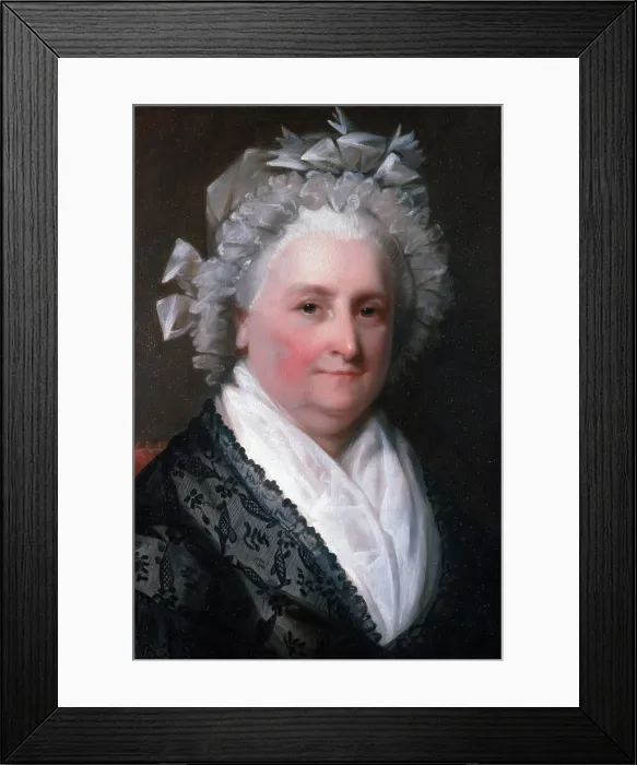 Framed Print : Martha Washington, American Patriot Framed Print : Martha Washington, American Patriot