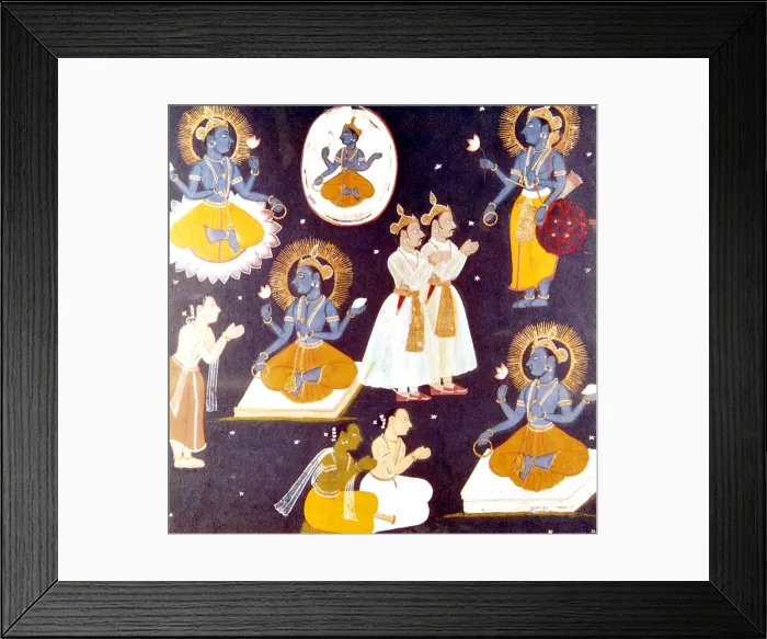 Framed Print : Vishnu, Hindu Creator God Framed Print : Vishnu, Hindu Creator God