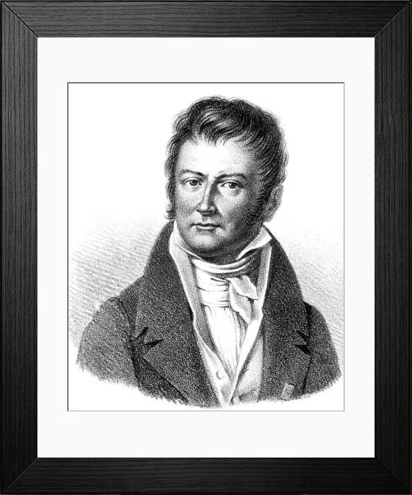Framed Print : Francois Joseph Victor Broussais, French Physician Framed Print : Francois Joseph Victor Broussais, French Physician