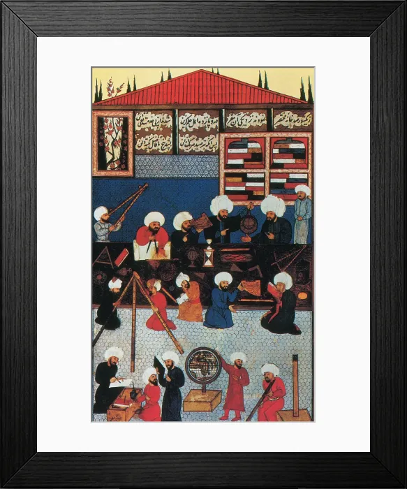 Framed Print : Islamic Astronomers Framed Print : Islamic Astronomers