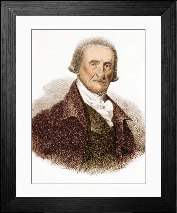 Framed Print : Edward Augustus Holyoke, American Educator and Physician Framed Print : Edward Augustus Holyoke, American Educator and Physician