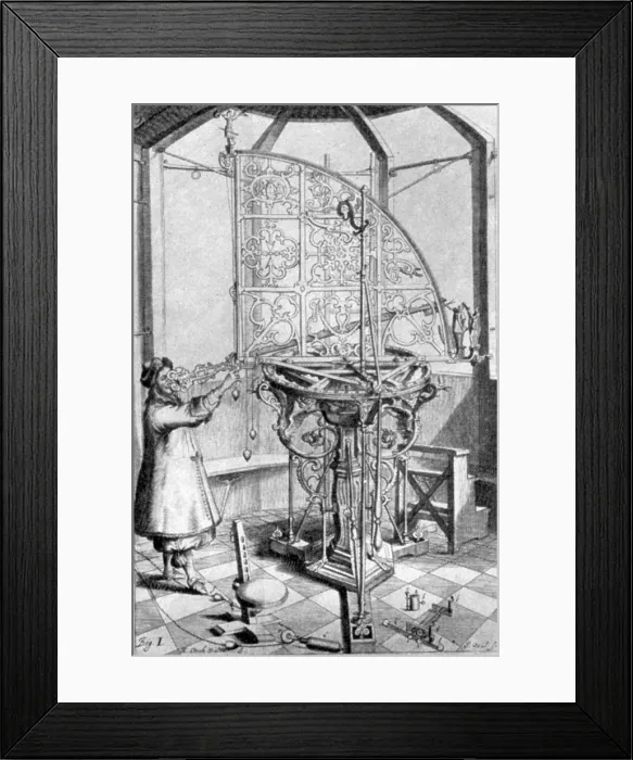Framed Print : Johannes Hevelius, Polish Astronomer Framed Print : Johannes Hevelius, Polish Astronomer