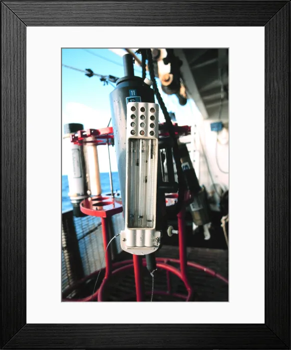 Framed Print : CTD instrument Framed Print : CTD instrument