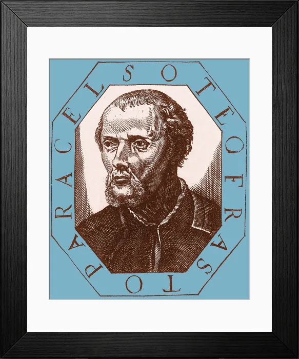 Framed Print : Paracelsus, Swiss Polymath