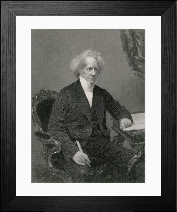 Framed Print : John Herschel, English Polymath