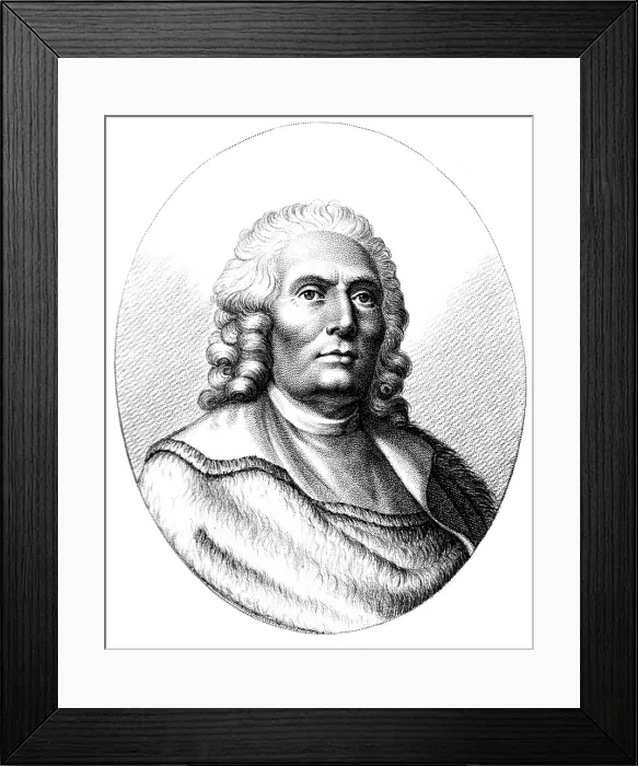 Framed Print : Jean Astruc, French Professor of Medicine