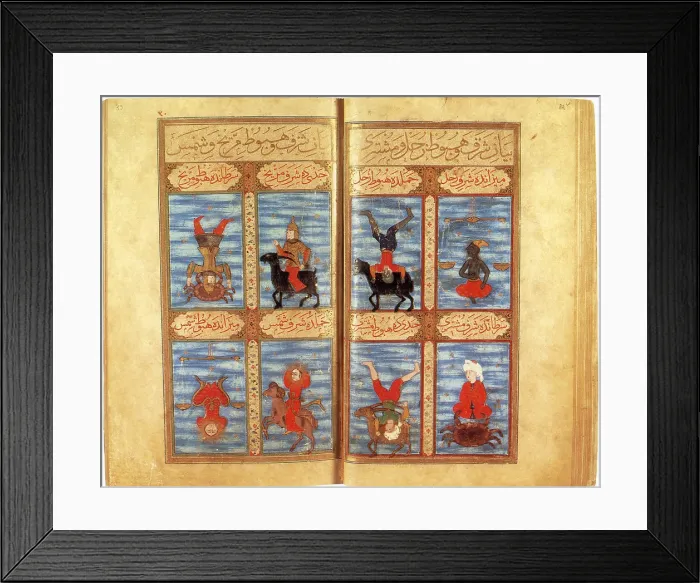 Framed Print : Personification of Planets Framed Print : Personification of Planets