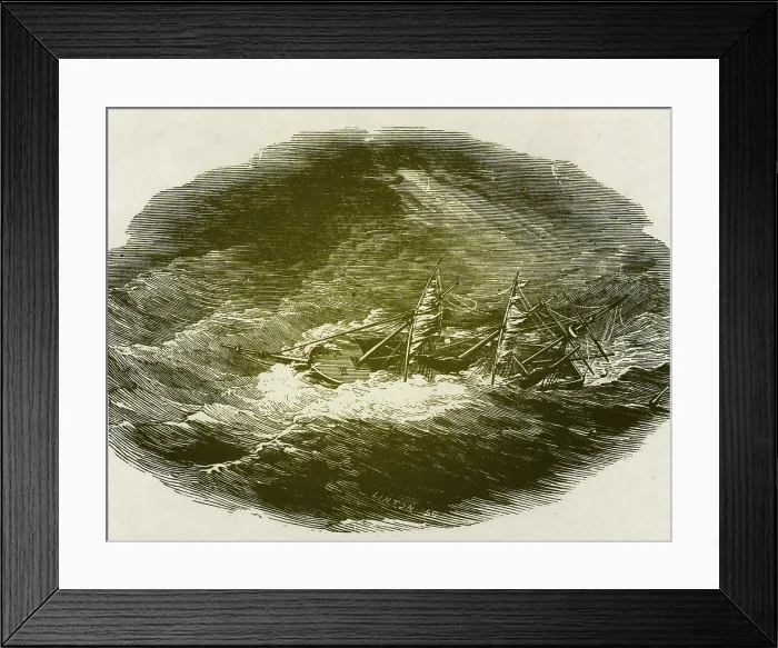 Framed Print : Waterspout