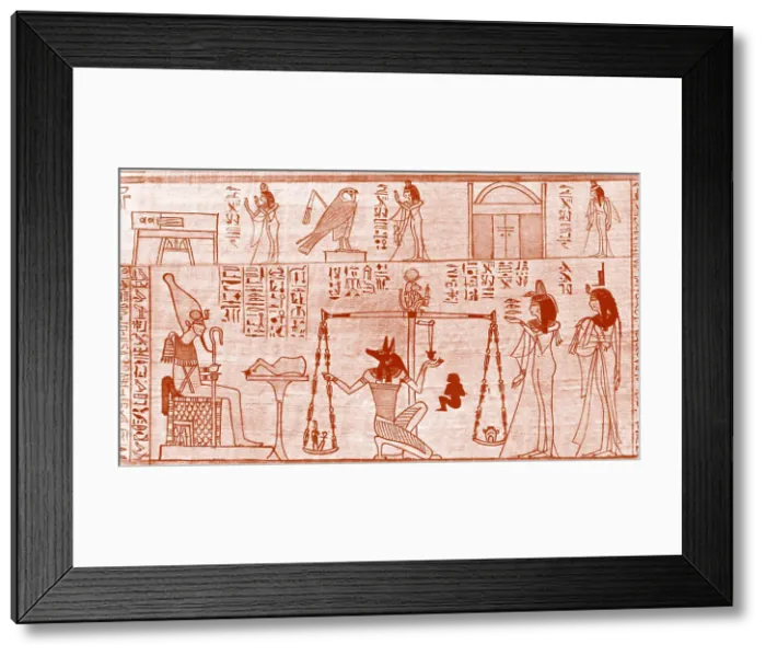 Framed Print : The Book of the Dead Framed Print : The Book of the Dead