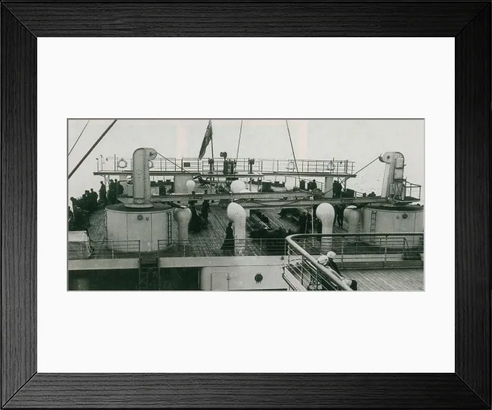 Framed Print : The Stern of the Titanic Framed Print : The Stern of the Titanic