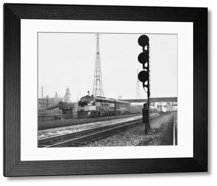 Framed Print : Historic Freight Train