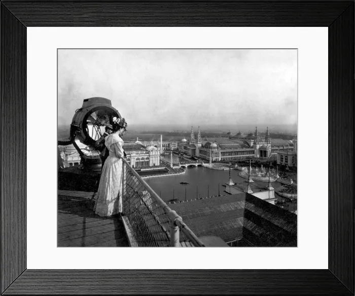 Framed Print : Columbian Exposition, Searchlight, 1893 Framed Print : Columbian Exposition, Searchlight, 1893