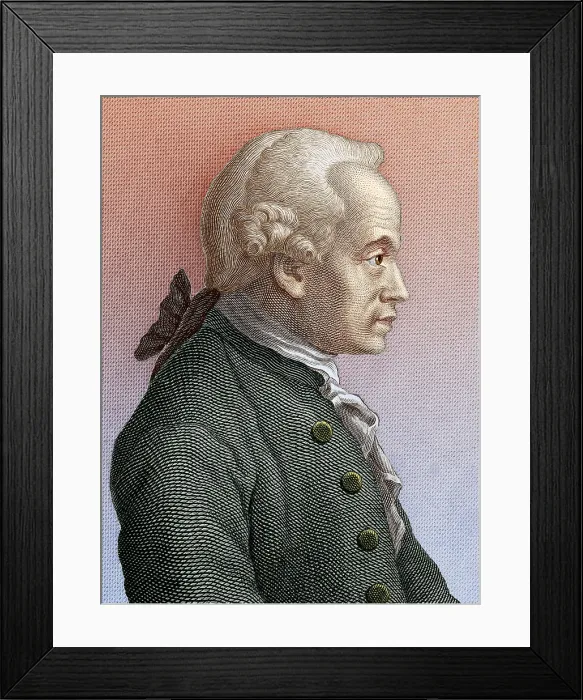 Framed Print : Immanuel Kant, German Philosopher Framed Print : Immanuel Kant, German Philosopher
