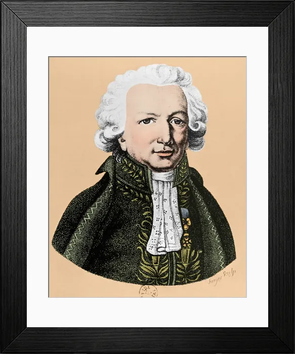 Framed Print : Louis-Antoine de Bougainville, French Explorer