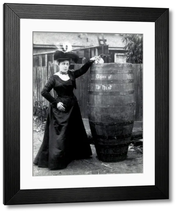 Framed Print : Annie Edson Taylor, American Daredevil