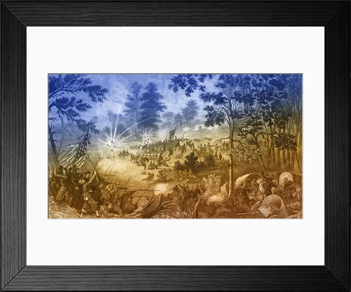 Framed Print : First Battle of Bull Run, 1861