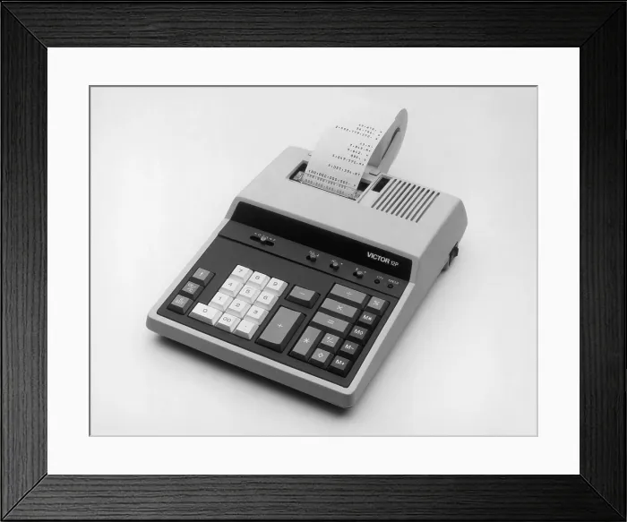 Framed Print : Adding Machine Framed Print : Adding Machine