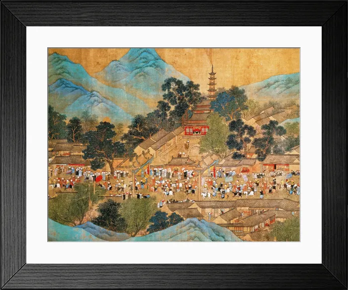 Framed Print : Emperor Kang Shi, Tour of Kiang-Han, 1699 Framed Print : Emperor Kang Shi, Tour of Kiang-Han, 1699