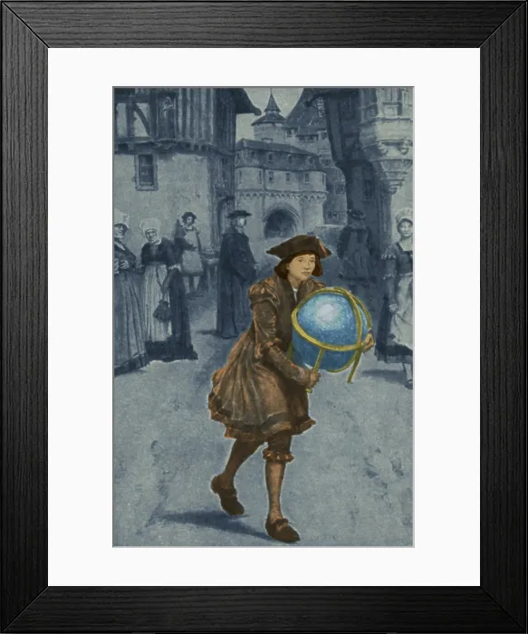 Framed Print : Young Tycho Brahe, 1560