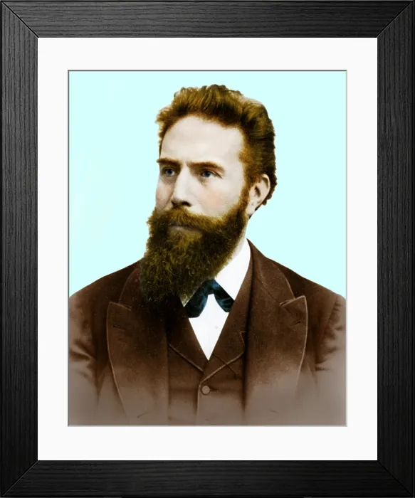 Framed Print : Wilhelm Roentgen, German Physicist Framed Print : Wilhelm Roentgen, German Physicist