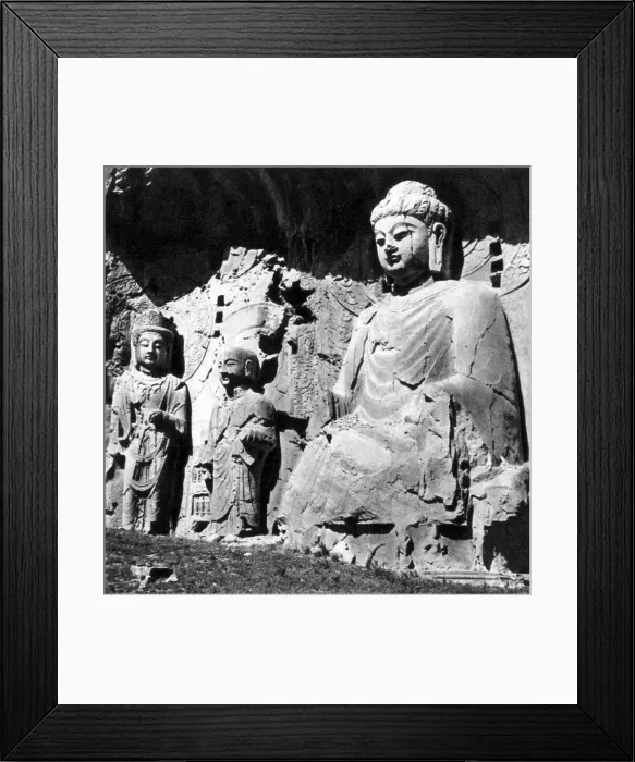 Framed Print : Vairocana Buddha, Lung-Men Caves Framed Print : Vairocana Buddha, Lung-Men Caves
