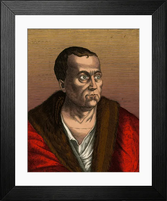 Framed Print : Pierio Bolzani, Italian Author Framed Print : Pierio Bolzani, Italian Author
