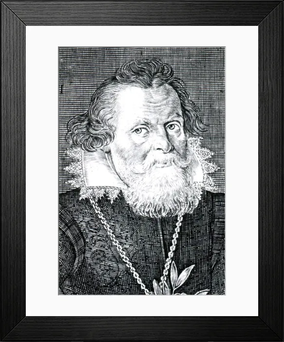 Framed Print : Gregor Horstius, German Physician and Anatomist