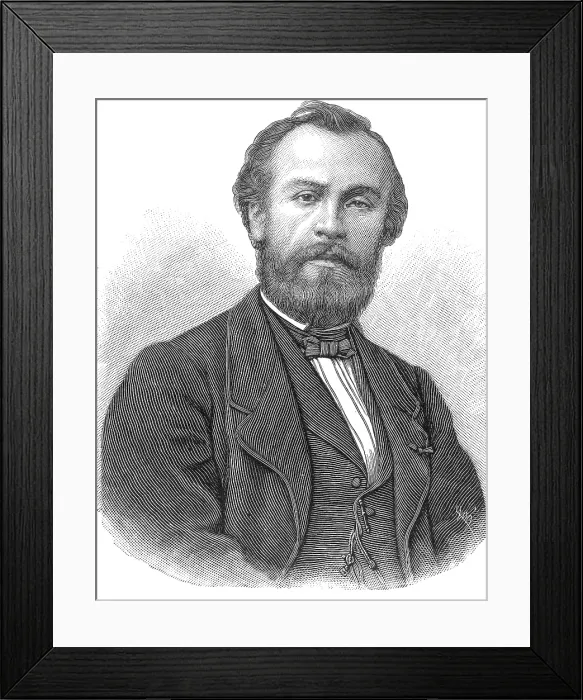 Framed Print : Henri Giffard, French Engineer Framed Print : Henri Giffard, French Engineer
