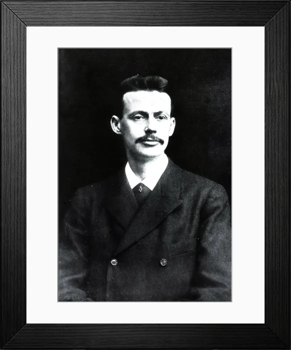 Framed Print : Niels Ryberg Finsen, Danish Physician