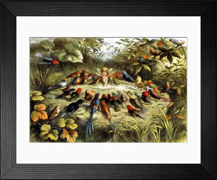 Framed Print : Fairy Rehearsal, Legendary Creature Framed Print : Fairy Rehearsal, Legendary Creature