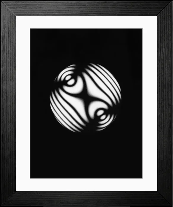 Framed Print : Interference from Mica Framed Print : Interference from Mica