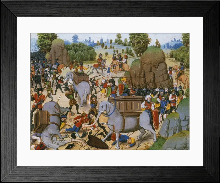 Framed Print : Alexander the Great, Greek King of Macedon Framed Print : Alexander the Great, Greek King of Macedon
