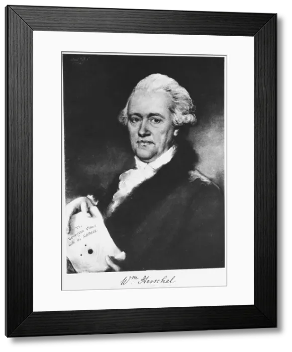 Framed Print : William Herschel, German Astronomer