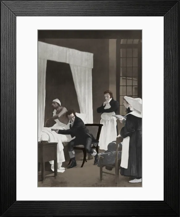 Framed Print : Rene Laennec, French Physician Framed Print : Rene Laennec, French Physician