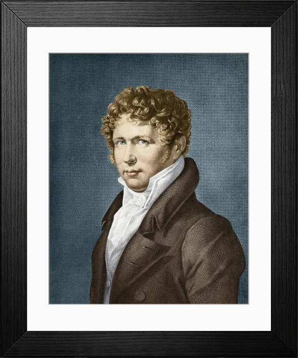 Framed Print : Alexander von Humboldt, Prussian Naturalist Framed Print : Alexander von Humboldt, Prussian Naturalist