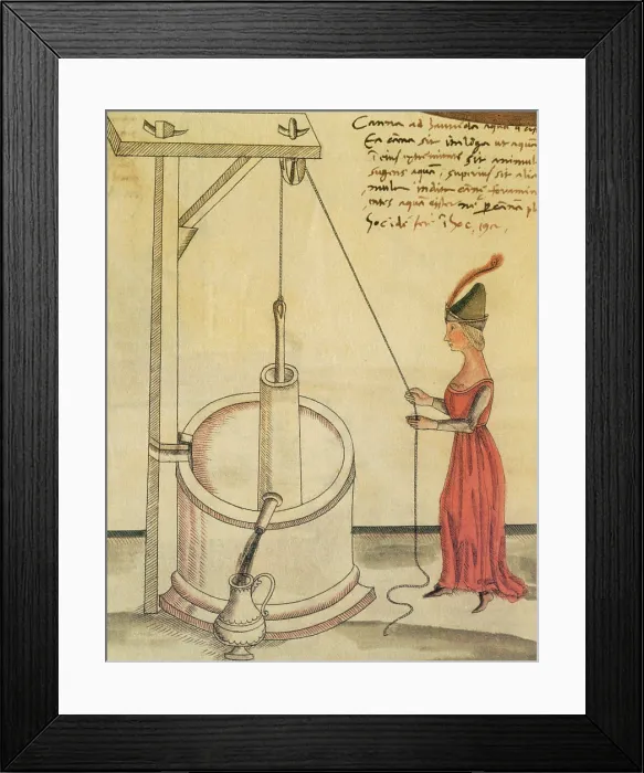 Framed Print : Early Water Pump Framed Print : Early Water Pump