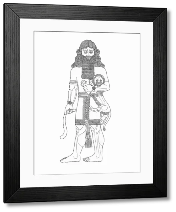 Framed Print : Gilgamesh, King of Uruk