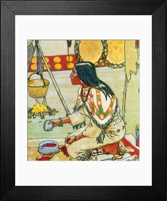 Framed Print : Native American Medicine Framed Print : Native American Medicine