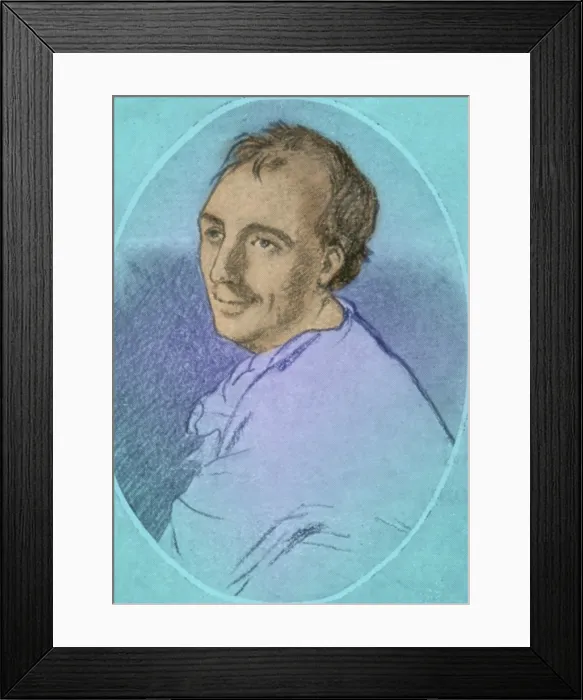 Framed Print : Laurence Eusden, English Poet Laureate
