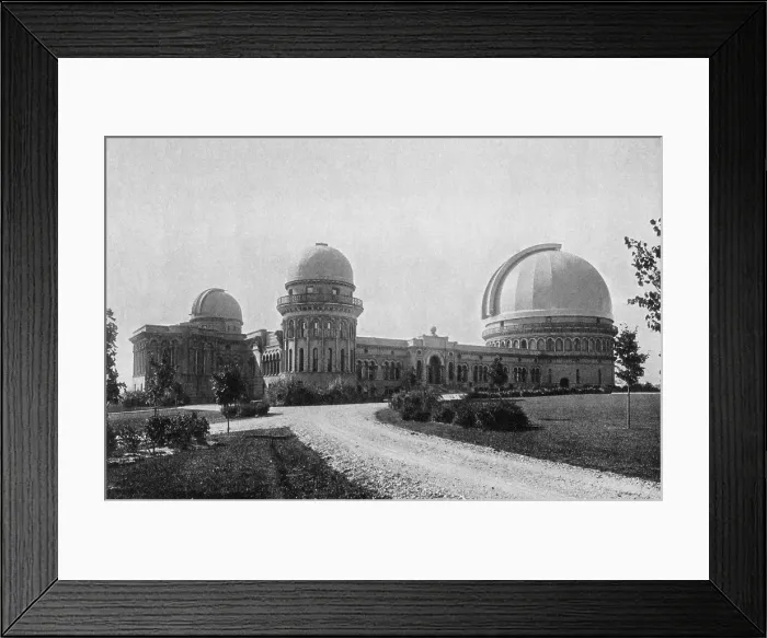 Framed Print : Yerkes Observatory, Wisconsin