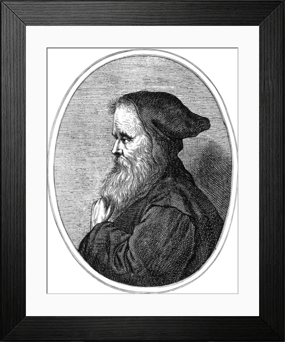 Framed Print : Empedocles, Ancient Greek Philosopher