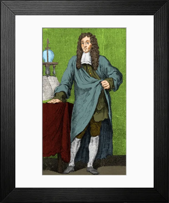 Framed Print : Robert Boyle, Irish Polymath Framed Print : Robert Boyle, Irish Polymath